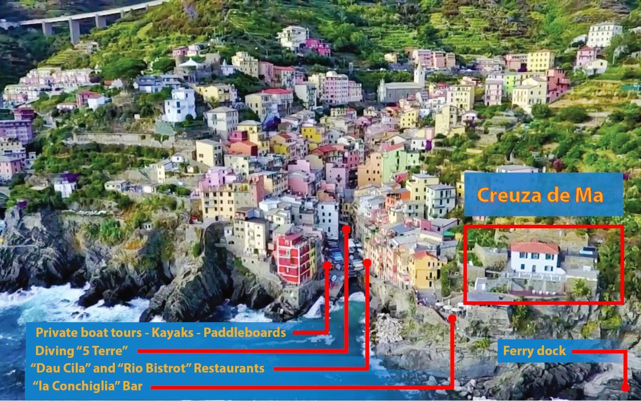 Creuza De Mae Hotel Riomaggiore Exterior foto